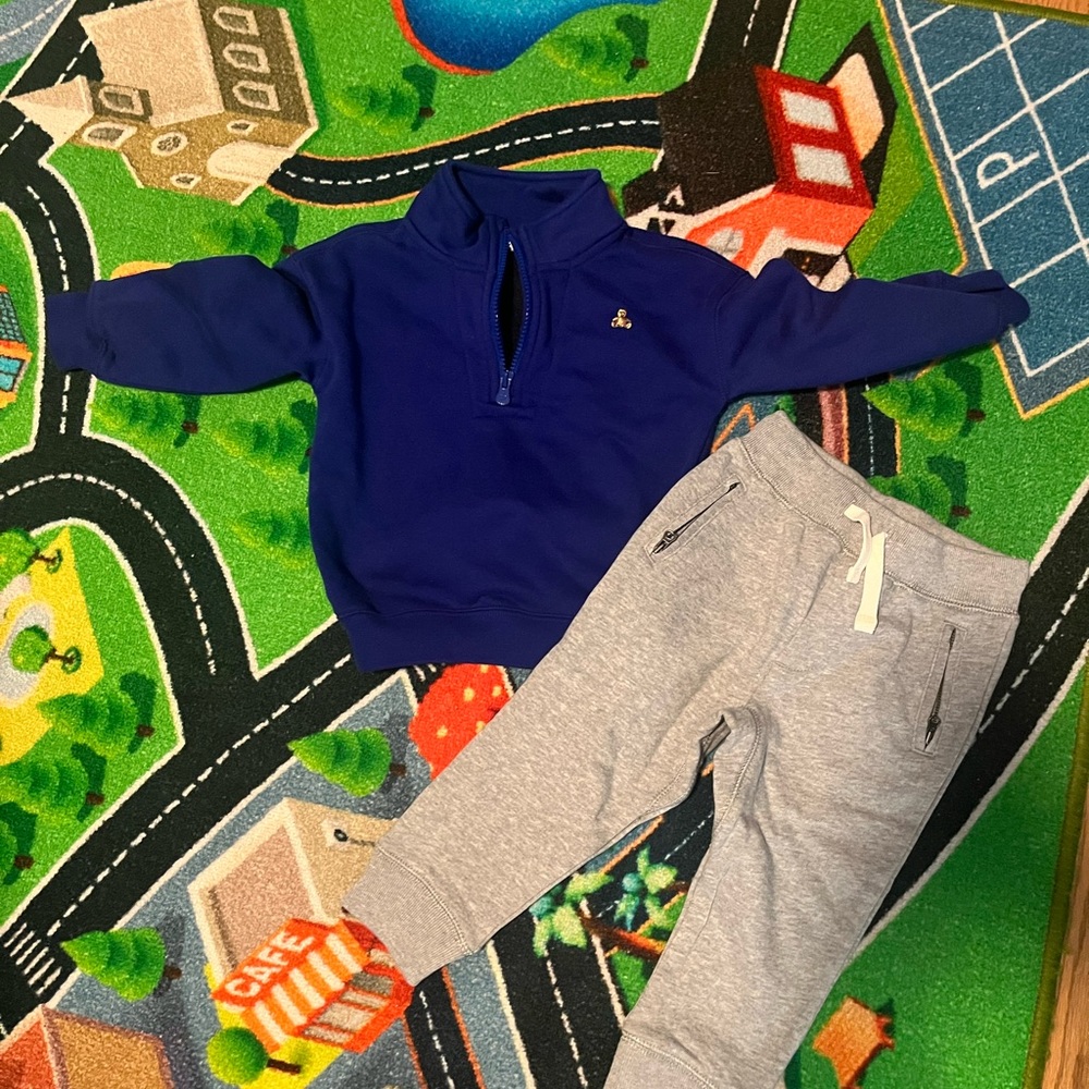 Boys 3T Gap Sweatshirt and Jcrew Pants